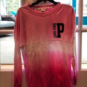 ombré sweatshirt